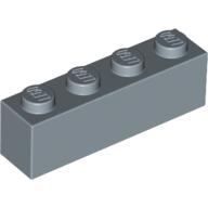Lego kostka (kostička) 1x4, pískově modrá (4169696, 4187074, 4620993)